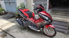 Yên xe Air Blade kiểu dáng thể thao _ AB-G06-RED