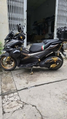 Yên Xe Kiểu Xe NVXV1 V2 V3 Thể Thao - Đen Cờ Ý _ NVX-G06-BLACK