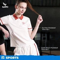Áo Polo Pickleball Trình Nữ 1