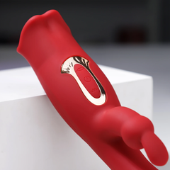 Sextoy Hai Đầu Rung Kích Thích Điểm G Liếm Âm Vật