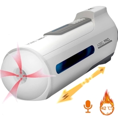 Máy thủ dâm tự động Leten A380 Pro co bóp thụt sưởi ấm tương tác giọng nói