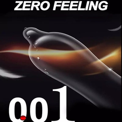 Bao Cao Su Siêu Mỏng OLO 001 Đen (Trải Nghiệm Chân Thật "Đeo Như Không Đeo", Nhiều Gel Bôi Trơn & Ôm Sát Thoải Mái)