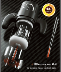 Cốc Thủ Dâm Tự Động Cao Cấp Đa Năng Sokoot (Rung Thụt Biến Tần, Tỏa Nhiệt Sưởi Ấm & Âm Thanh Rên)