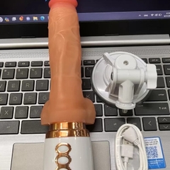 Dương Vật Giả Đa Năng Hít Tường Rung Thụt Nhiều Chế Độ Phát Nhiệt