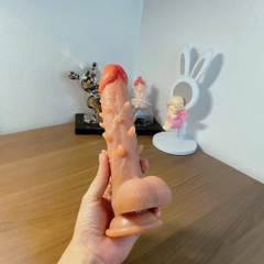 Dương Không Rung Có Đế Da Nâu Nhiều Gai Siêu Mềm