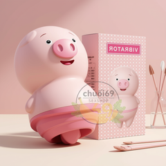 Lưỡi Liếm Con Lợn Mini Siêu Dễ Thương - Silicon Y Khoa