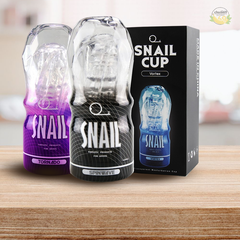 Âm Đạo Giả Cốc Snail Cup Trong Suốt