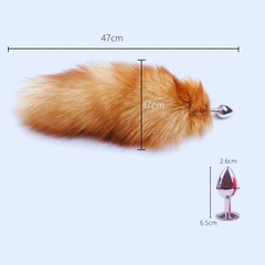 Phích Cắm Hậu Môn Inox Đuôi Cáo