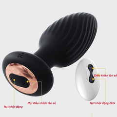 Butt Plug Xoay Ngoáy 360 Độ Ass