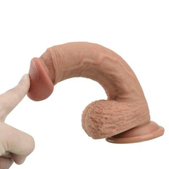 Dương Vật Giả Siêu Thực Bad Man Realistic Dildo 22cm (Cao Su Y Tế Dẻo Dai & Màu Sắc Chân Thực)