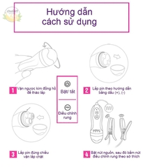 Dụng Cụ Rung Kẹp Vú Gọn Nhẹ Kích Thích Nhũ Hoa Đa Tần Số, Khơi Gợi Lửa Yêu