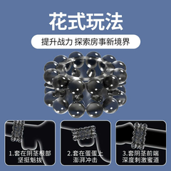 Vòng Bi Silicon 2 Tầng Đeo Dương Vật - Vòng Khấc Chống Xuất Tinh Sớm, Kích Thích Điểm G