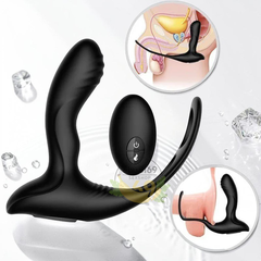 Máy Massage Tuyến Tiền Liệt Rung Phát Nhiệt Prostate Massager (10 Chế Độ Rung, Sưởi Ấm 108°F & Điều Khiển Từ Xa 15m)