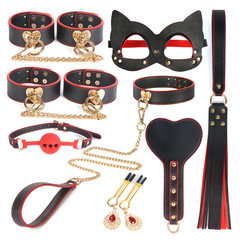 Set BDSM Cao Cấp Black Red Luxury