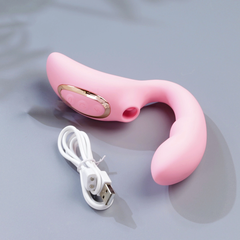 Loving World Suction And Tongue Máy Rung Điểm G Kết Hợp Lưỡi Liếm