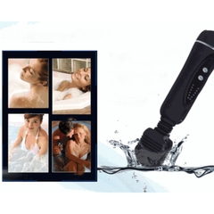 Chày Rung Massage Power Wand Kèm 2 Đầu Phụ Dùng Pin AA