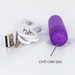 Trứng Rung Mini Siêu Mạnh 10 Chế Độ Tiện Lợi