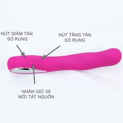 Máy Rung Điểm G Anna Đầu Cong Chạm Đỉnh Thăng Hoa