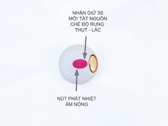 Dương Vật Giả Có Đế Real Dildo Rung, Thụt, Phát Nhiệt