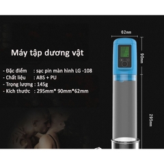 Máy Tập Dương Vật Tự Động Màn Hình LCD Tăng Kích Thước Cậu Nhỏ