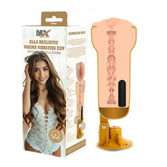 Cốc Thủ Dâm Mô Phỏng Âm Đạo Giả Rung Có Đế Hít MX SIGNATURE