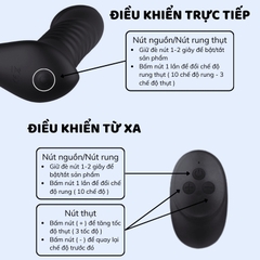 Máy Kích Thích Hậu Môn Yun Man Có Quai Đeo