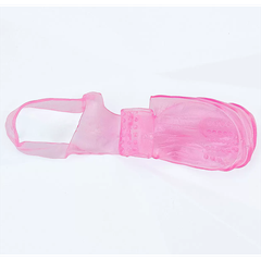 Bao Silicone Có Rung Đeo Ngón Tay Kích Thích Vùng Kín