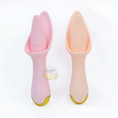 Lưỡi Liếm Rung Flower Tongue Cao Cấp - Massage Đa Chế Độ