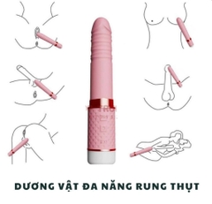 Dương vật rung thụt sang trọng nhiều tần số mạnh mẽ