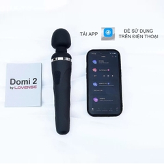 Chày Rung Cao Cấp Lovense Domi 2 – Rung Sâu – Điều Khiển Từ Xa