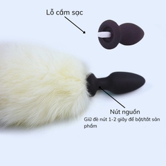Máy Rung Hậu Môn Đuôi Cáo Điều Khiển Từ Xa Gelance