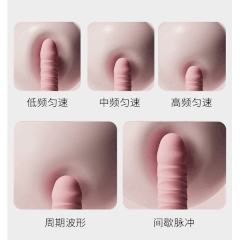 Dương Vật Giả Cầm Tay Rung Thụt Đa Tần Số Sưởi Ấm Thông Minh