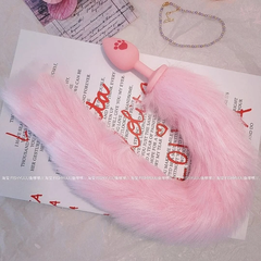 Anal Plug Đuôi Cáo Chất Liệu Silicone