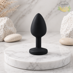 Đồ Chơi Hậu Môn Silicone Chisa Senuelo Đính Đá Lấp Lánh