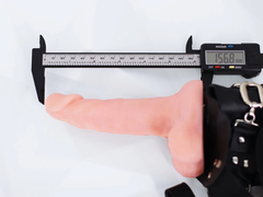 Dương Vât Giả Có Dây Đeo Đặc Ruột Ultra Harness Không Rung