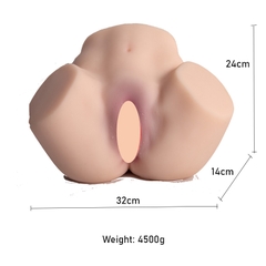 Mông Âm Đạo Giả Hồng Đẹp 4.5kg Chơi 2 Kiểu Úp