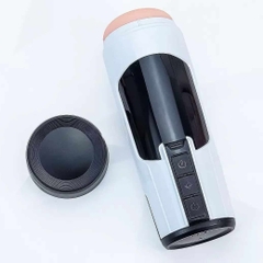 Máy Thủ Dâm Space Rung Thụt Tỏa Nhiệt Kèm Tai Nghe Rên Rỉ