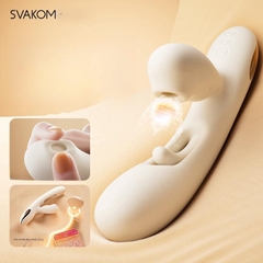 Dương Vật Giả Cao Cấp - Thiết Kế Thông Minh - Siêu Rung - Có Liếm Kích Thích Điểm G - Nhánh Bú Mút Siêu Phê - Kết Nối App - Svakom UNECO USA