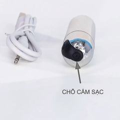 Trứng Rung Tình Yêu Viên Đạn Pin Sạc