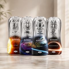 Cốc Thủ Dâm Trong Suốt Big Bang Lulubie (Chất Liệu Silicone Cao Cấp & Van Thông Hơi Airhole Kích Thích)