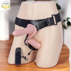 Dương Vật Giả Có Dây Đeo 2 Đầu Double Head Có Rung