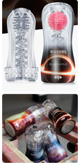 Cốc Thủ Dâm Trong Suốt Big Bang Lulubie (Chất Liệu Silicone Cao Cấp & Van Thông Hơi Airhole Kích Thích)