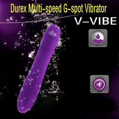 Durex V-VIBE Nhỏ Gọn Rung Đa Chế Độ Êm Ái Mới Lạ