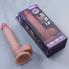 Cu Giả 2 Lớp Lovetoy Sliding Skin Pro II 7.5 Inch Mềm Mại Gân Guốc