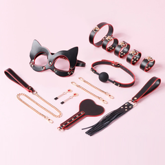 Set BDSM Cao Cấp Black Red Luxury