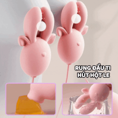 Trứng Rung Kẹp Đầu Ti Hút Hột Le Lilo Lulu