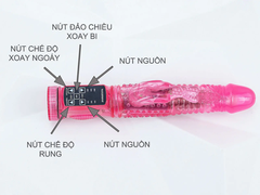 Dương vật giả rung xoay Jack Rabbit