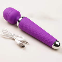 Máy Massage Tình Yêu Mini Rung Cực Mạnh Xoay Tròn 360 Độ