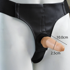Baile Jessica Strap On Có Dây Đeo Cho Les Size Nhỏ Với 2 Phụ Kiện