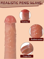 Dương Vật Giả Rung Thụt Sưởi Ấm Điều Khiển Từ Xa Cho Nữ Sướng